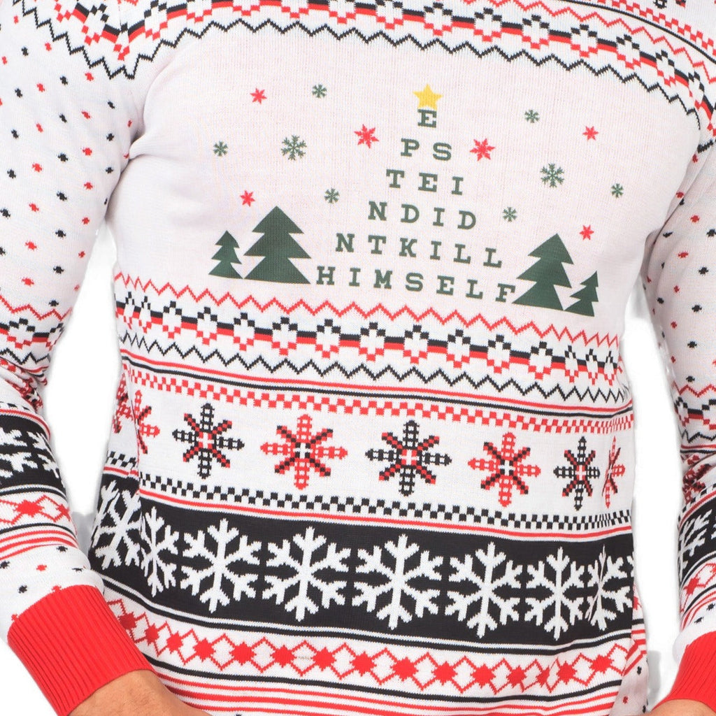 It's Beginning To Look Like Epstein Didn't Kill Himself Ugly Christmas Sweater - Holiday Gift product image 2