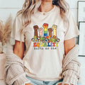 Equality Hurts No One Black Lives Matter Pride Social - Adult & Kids T-Shirts, Sweatshirts & Hoodies apparel design preview 1
