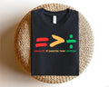 Equality Is Greater Than Division Black Teacher Human - Adult & Kids T-Shirts, Sweatshirts & Hoodies apparel design preview 1