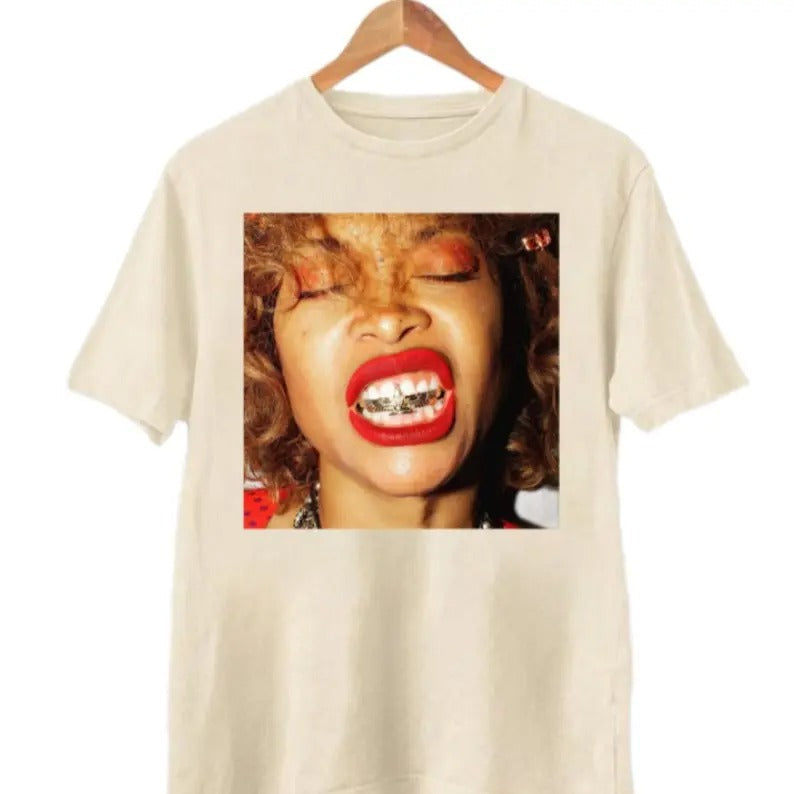 Erykah Badu Cotton Retro 90'S Top - Adult & Kids T-Shirts, Sweatshirts & Hoodies apparel design preview 1
