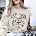 Espresso Martini Social Club Cocktail Drinks - Adult & Kids T-Shirts, Sweatshirts & Hoodies apparel design preview 1
