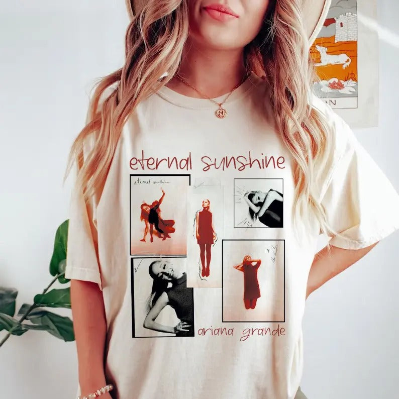 Eternal Sunshine Ariana Album 2024 .G Yes Fans - Adult & Kids T-Shirts, Sweatshirts & Hoodies apparel design preview 1