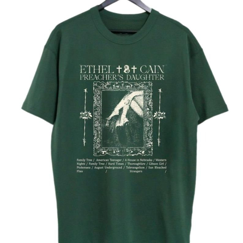Ethel Cain 90s Preacher'S Daughter Concert Tour - Adult & Kids T-Shirts, Sweatshirts & Hoodies apparel design preview 1
