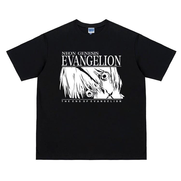 Eva "Rei Ayanami Split" Vintage Anime 100% Cotton - Adult & Kids T-Shirts, Sweatshirts & Hoodies apparel design preview 1
