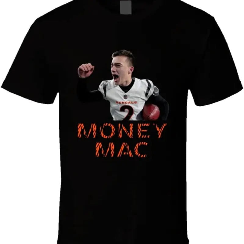 Evan McPherson Money Mac Cincinnati Football Fan - Adult & Kids T-Shirts, Sweatshirts & Hoodies apparel design preview 1
