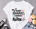 Every Bunny'S Favorite Nurse Easter Funny Matching - Adult & Kids T-Shirts, Sweatshirts & Hoodies apparel design preview 1