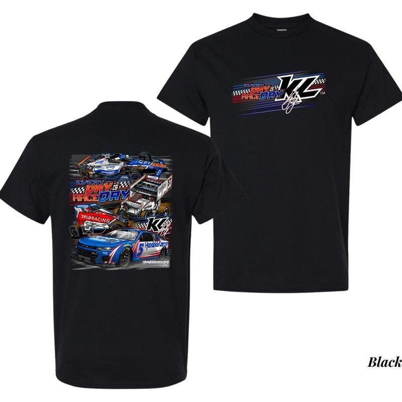 Every Day Is Race Comfort Colors Kyle Larson Racing - Adult & Kids T-Shirts, Sweatshirts & Hoodies apparel design preview 1