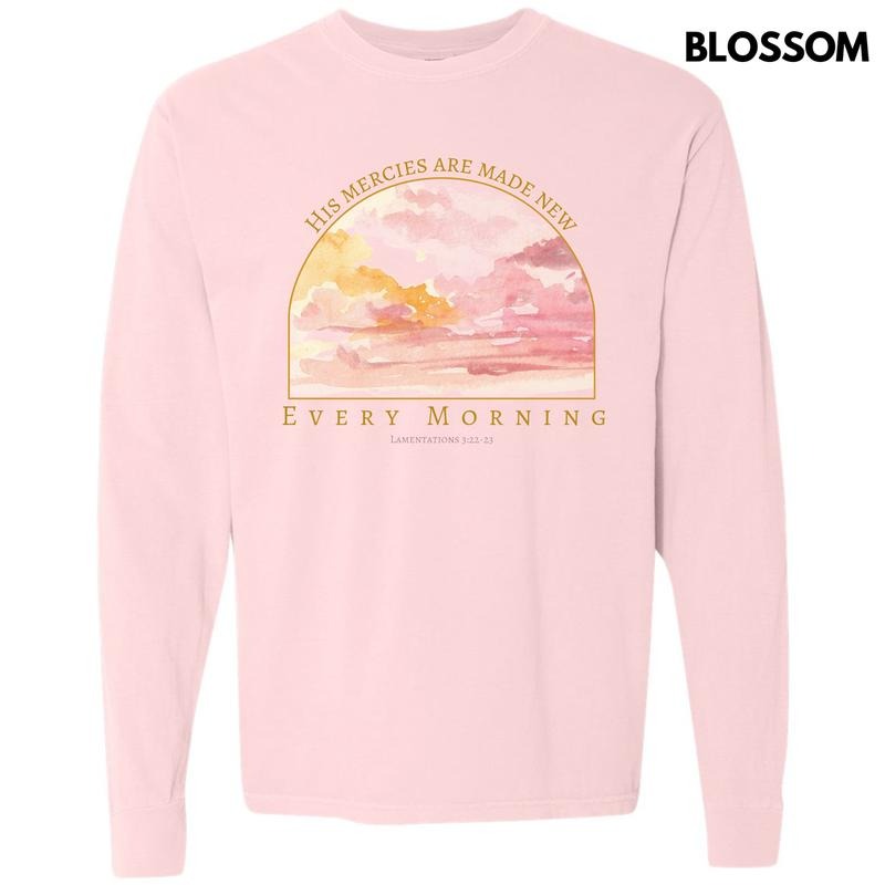 Every Morning Sunrise Comfort Colors 'NLB' - Adult & Kids T-Shirts, Sweatshirts & Hoodies apparel design preview 1