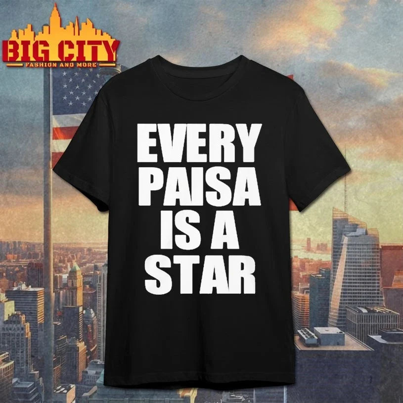 Every Paisa Is A Star - Adult & Kids T-Shirts, Sweatshirts & Hoodies apparel design preview 1