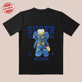 Blue Monster Printed 3D Cut Plush Texture Streetwear - Adult & Kids T-Shirts, Sweatshirts & Hoodies apparel design preview 1