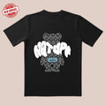'Black Bear Totem' Geometric White Text All Day - Adult & Kids T-Shirts, Sweatshirts & Hoodies apparel design preview 1