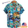 Everyone Is Here Ghibli Characters Hawaiian - Adult & Kids T-Shirts, Sweatshirts & Hoodies apparel design preview 1