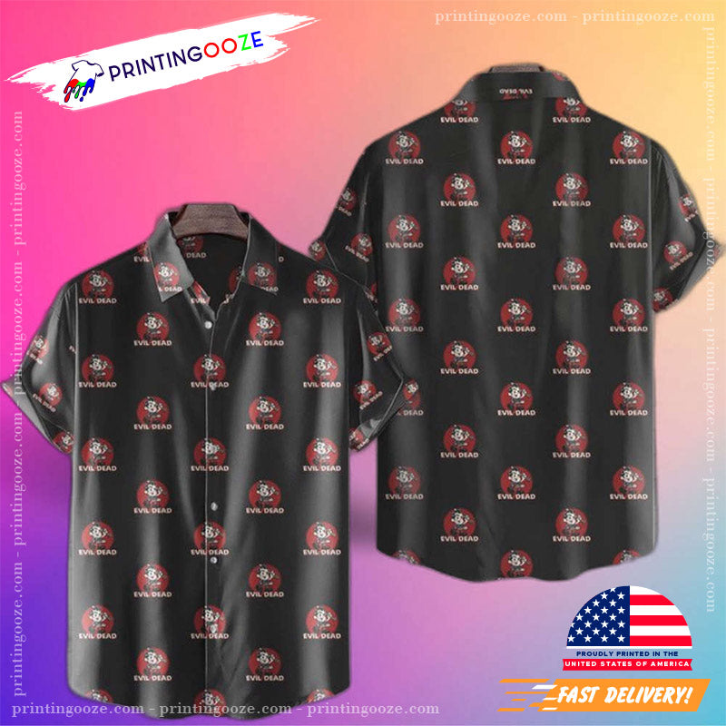 Evil Dead Horror Movie Hawaiian - Adult & Kids T-Shirts, Sweatshirts & Hoodies apparel design preview 1