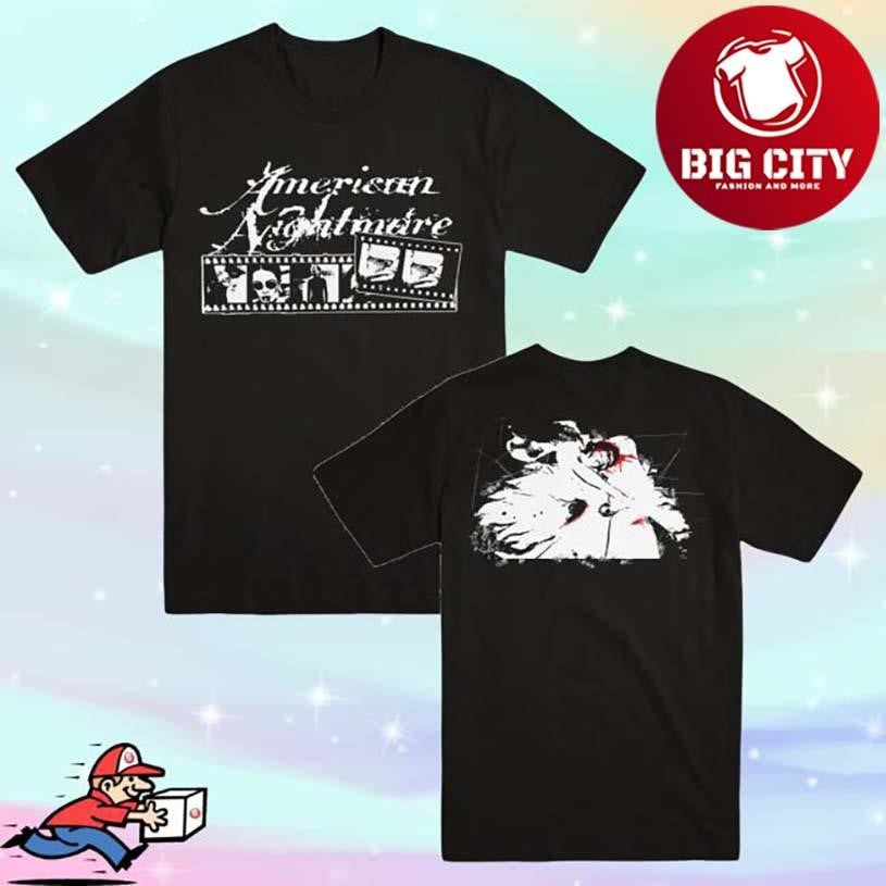 Evil Greed American Nightmare Filmstrip Two Sided - Adult & Kids T-Shirts, Sweatshirts & Hoodies apparel design preview 1