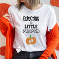 Expecting Little Pumpkin Halloween Pregnancy - Adult & Kids T-Shirts, Sweatshirts & Hoodies apparel design preview 1