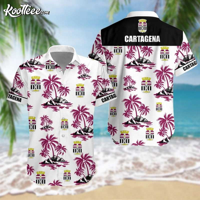 FC Cartagena Hawaiian - Adult & Kids T-Shirts, Sweatshirts & Hoodies apparel design preview 1
