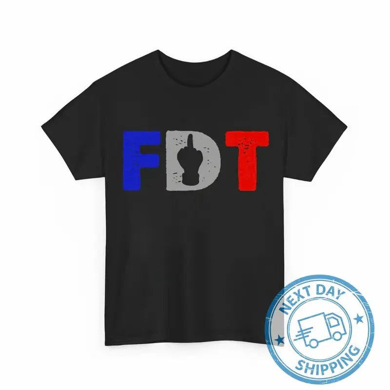 FDT Funny Anti Trump Feminist - Adult & Kids T-Shirts, Sweatshirts & Hoodies apparel design preview 1