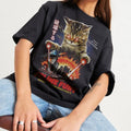 FELINE FURY Summer Cotton Menswear S 3XL Soft Top - Adult & Kids T-Shirts, Sweatshirts & Hoodies apparel design preview 1