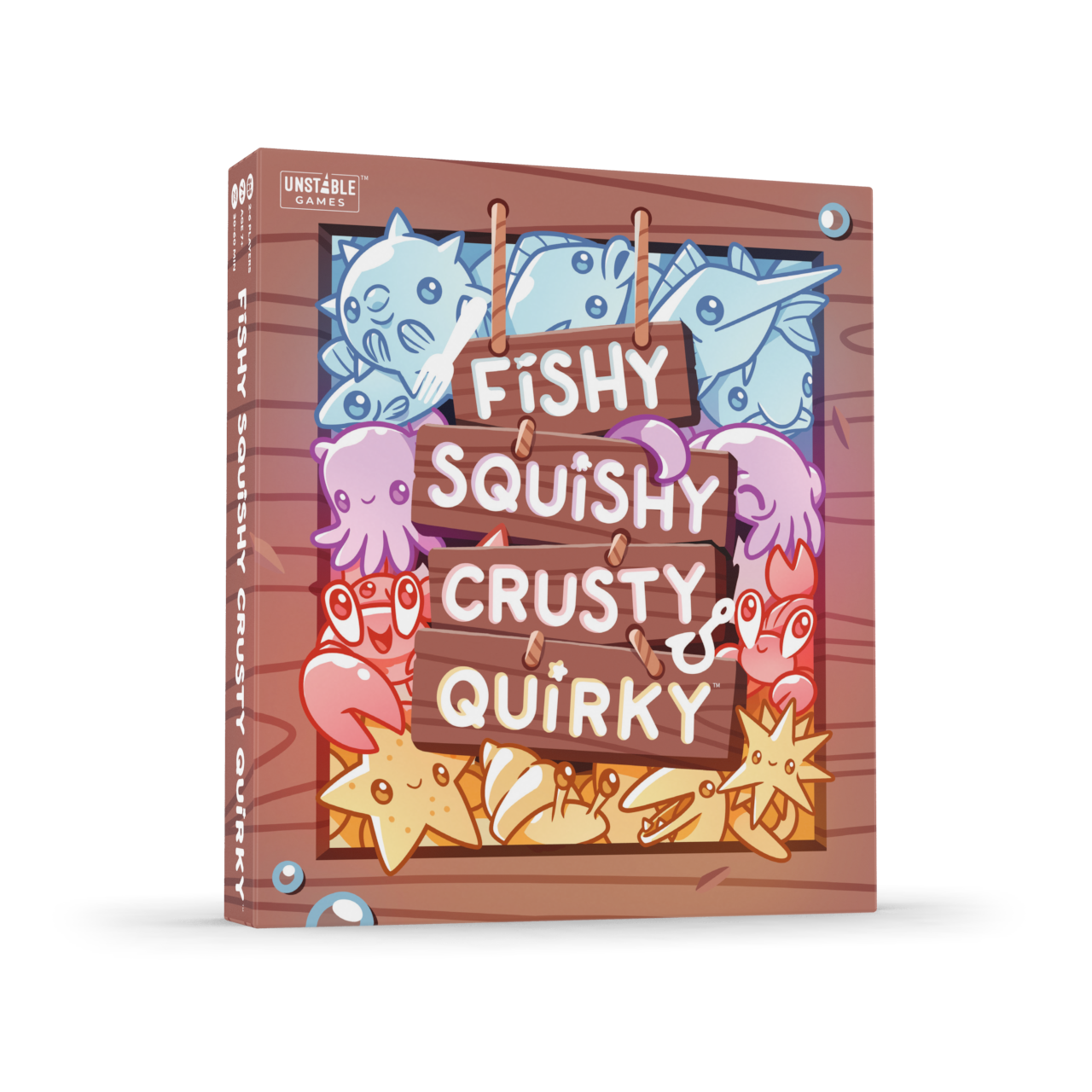 Fishy Squishy Crusty Quirky: Base Game - Adult & Kids T-Shirts, Sweatshirts & Hoodies apparel design preview 1