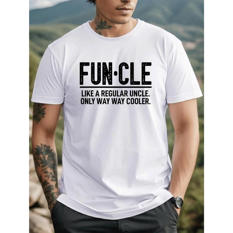 FUNCLE LIKE REGULAR UNCLE Print Casual Soft Elastic - Adult & Kids T-Shirts, Sweatshirts & Hoodies apparel design preview 1