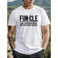 FUNCLE LIKE REGULAR UNCLE Print Casual Soft Elastic - Adult & Kids T-Shirts, Sweatshirts & Hoodies apparel design preview 1