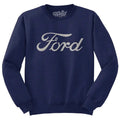 Faded Ford Cat Logo Navy Blue - Adult & Kids T-Shirts, Sweatshirts & Hoodies apparel design preview 1
