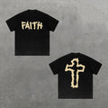 Faith Cross Graphics Cotton Y2k Hip Hop Womenswear - Adult & Kids T-Shirts, Sweatshirts & Hoodies apparel design preview 1