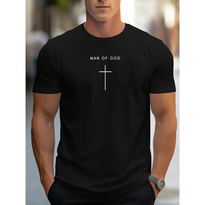 [Faith Inspired Soft Cotton 'Man God' Black - Adult & Kids T-Shirts, Sweatshirts & Hoodies apparel design preview 1