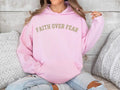 Faith Over Fear Christian Bible Verse Jesus - Adult & Kids T-Shirts, Sweatshirts & Hoodies apparel design preview 1