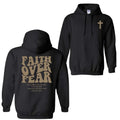 Faith Over Fear Christian Jesus - Adult & Kids T-Shirts, Sweatshirts & Hoodies apparel design preview 1