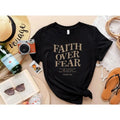 Faith Over Fear Christian Jesus Bible Verse Clothes - Adult & Kids T-Shirts, Sweatshirts & Hoodies apparel design preview 1