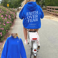 Faith Over Fear Christian Jesus Bible Verse - Adult & Kids T-Shirts, Sweatshirts & Hoodies apparel design preview 1