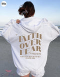 Faith Over Fear Bible Verse Christian Christians - Adult & Kids T-Shirts, Sweatshirts & Hoodies apparel design preview 1