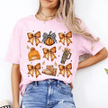 Fall Basics Coquette Casual Softstyle Cute - Adult & Kids T-Shirts, Sweatshirts & Hoodies apparel design preview 1