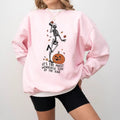 Fall 'S Most Time Dancing Skeleton Pumpkin Halloween - Adult & Kids T-Shirts, Sweatshirts & Hoodies apparel design preview 1