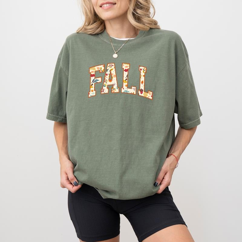 Fall Mama Coquette Vintage Autumn Mom Thanksgiving - Adult & Kids T-Shirts, Sweatshirts & Hoodies apparel design preview 1