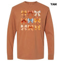 Fall Season Bow Collage Comfort Colors 'NLB' - Adult & Kids T-Shirts, Sweatshirts & Hoodies apparel design preview 1