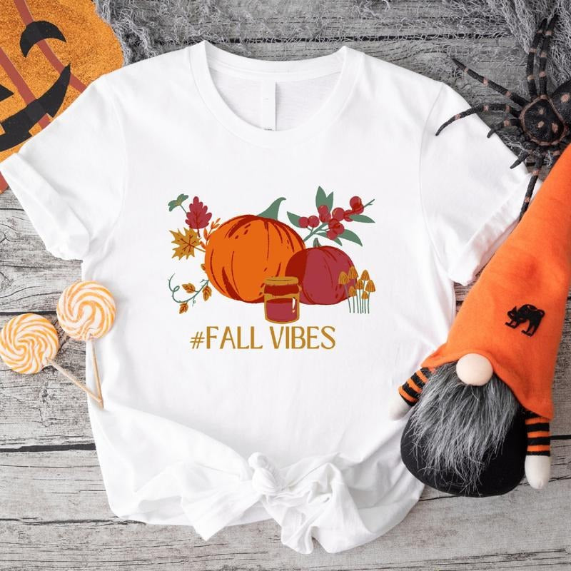 Fall Pumpkin Spice Autumn Season Thanksgiving Family - Adult & Kids T-Shirts, Sweatshirts & Hoodies apparel design preview 1