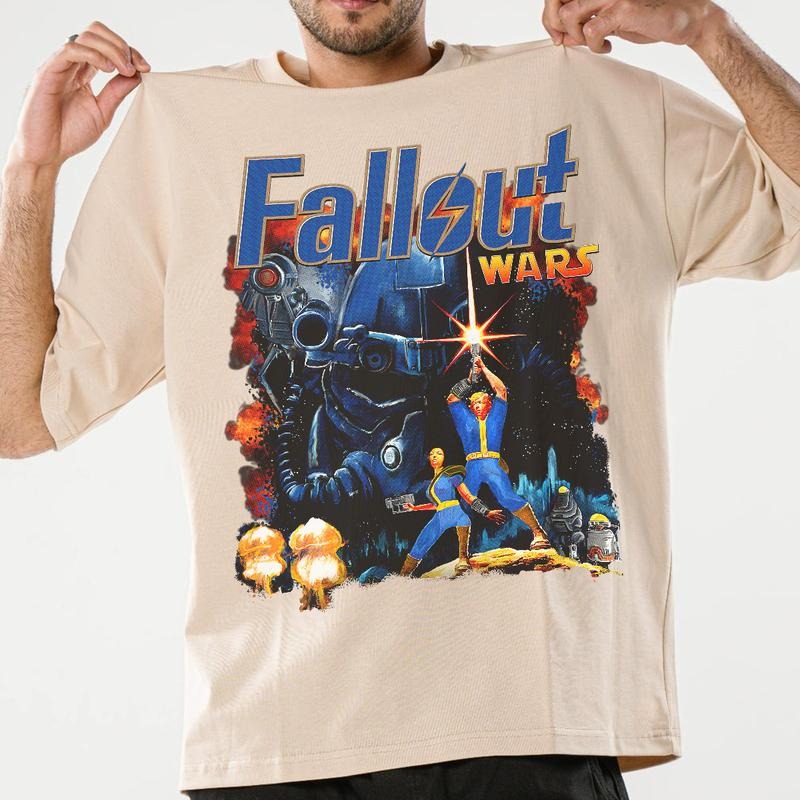 Fallout Warrs Movies Cartoon - Adult & Kids T-Shirts, Sweatshirts & Hoodies apparel design preview 1