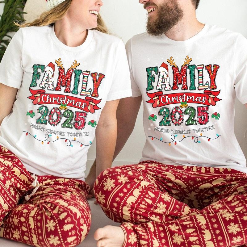 Family 2025 Matching - Adult & Kids T-Shirts, Sweatshirts & Hoodies apparel design preview 1