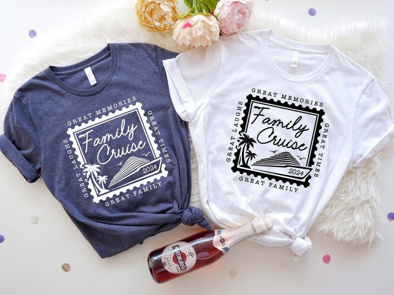Family Cruise 2024 Matching Vacation Cursing Trip - Adult & Kids T-Shirts, Sweatshirts & Hoodies apparel design preview 1