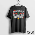 Family Matching Xmas Most Likely To Shake The - Adult & Kids T-Shirts, Sweatshirts & Hoodies apparel design preview 1
