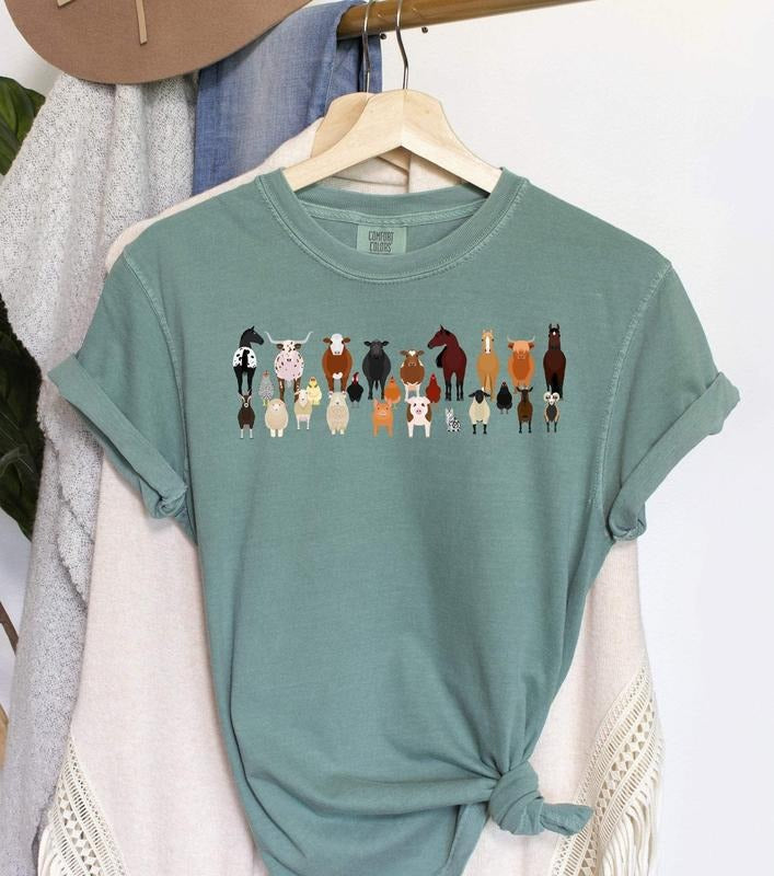 Farm Animals Lover - Adult & Kids T-Shirts, Sweatshirts & Hoodies apparel design preview 1