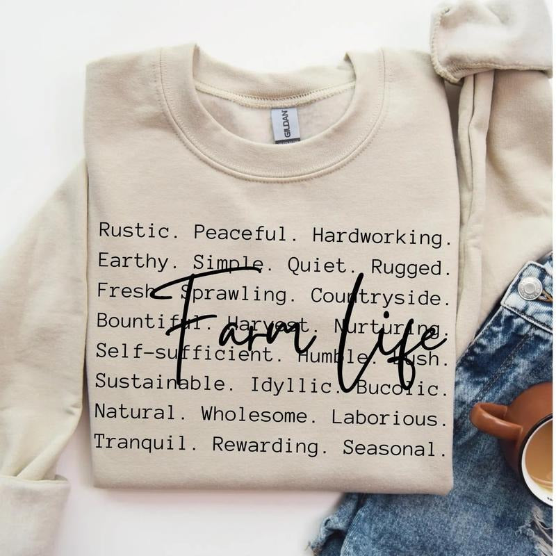 Farm Life DTF Transfers THIS IS NOT - Adult & Kids T-Shirts, Sweatshirts & Hoodies apparel design preview 1