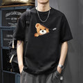 Zipper Bear Printed Short Sleeve 2025 Cool Casual - Adult & Kids T-Shirts, Sweatshirts & Hoodies apparel design preview 1