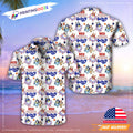 Father Day Red White And Bluey Hawaiian - Adult & Kids T-Shirts, Sweatshirts & Hoodies apparel design preview 1