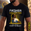 Father Daughter Black DAD Strong Man African American - Adult & Kids T-Shirts, Sweatshirts & Hoodies apparel design preview 1