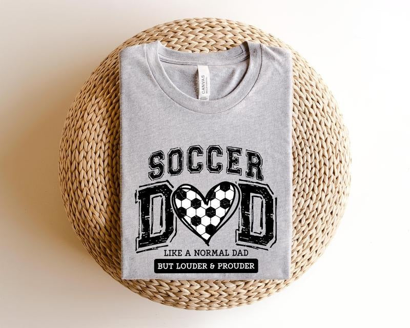 Soccer Dad Shirtsoccer Giftdad Sports Father Daddy - Adult & Kids T-Shirts, Sweatshirts & Hoodies apparel design preview 1