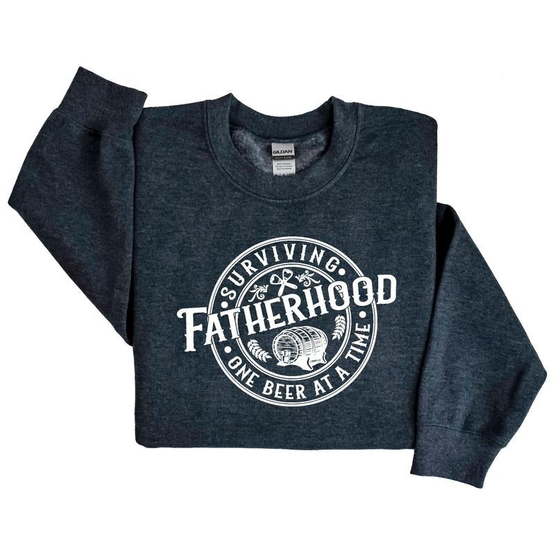 Fatherhood Dad Life Proud Journey Father Love Best - Adult & Kids T-Shirts, Sweatshirts & Hoodies apparel design preview 1