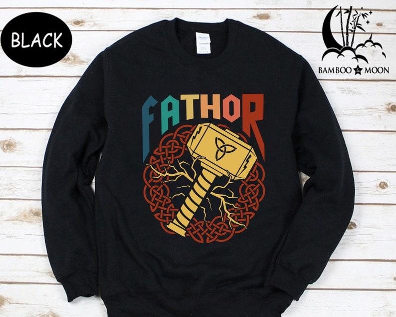 Fathor Dad Husband Best Ever - Adult & Kids T-Shirts, Sweatshirts & Hoodies apparel design preview 1